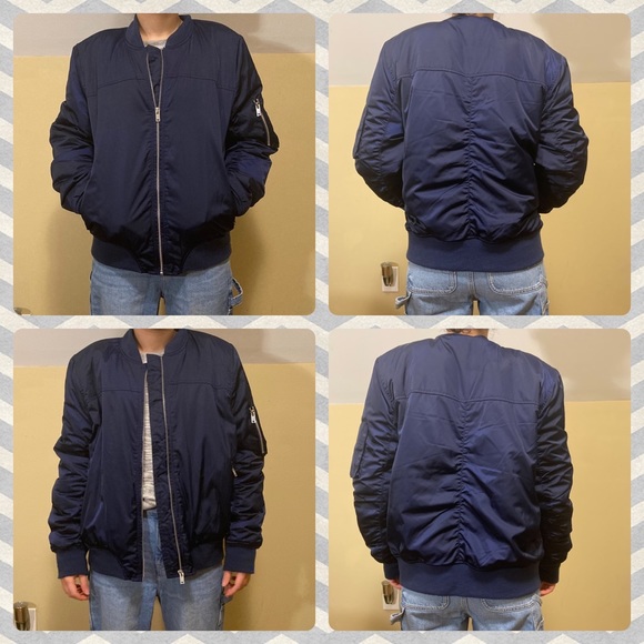 Blue Bomber Jacket - Picture 5 of 5